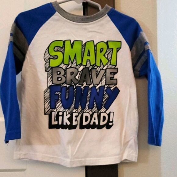 5/$20 ❤️ Boy's Graphic Long Sleeve Tee - Picture 1 of 3